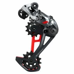 Sram X01 Eagle – Bagskifter – 12 Speed – Sort/Grå/Rød