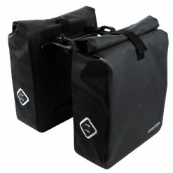 Atran Velo – Travel – Cykeltasker – 2 Stk. – AVS System – 24,5 Liter – Sort/grå