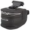 M-Wave Tilburg M – Cykeltaske Til Sadel – Clip On System – Sort – Str. 1 – 1.7 Liter -Cykeltasker store MS122357 A default