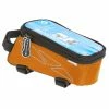 M-Wave Rotterdam Top L – Cykeltaske Til Stel – Velcro Montering – Orange – Str. 1.2 Liter -Cykeltasker store MS122557 A default