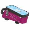 M-Wave Rotterdam Top L – Cykeltaske Til Stel – Velcro Montering – Pink – Str. 1.2 Liter -Cykeltasker store MS122558 A default