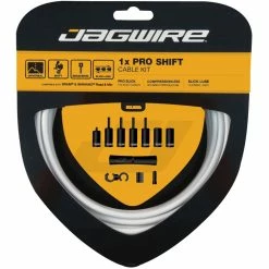 Jagwire – Pro Shift – 1x Gearkabel Sæt – Road/MTB – Hvid