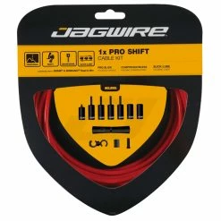 Jagwire – Pro Shift – 1x Gearkabel Sæt – Road/MTB – Rød