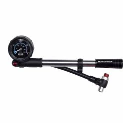 Bontrager DLX – Gaffelpumpe – Sort/Sølv