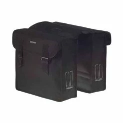 Basil Mara – Dobbelt Cykeltaske Til Bagagebærer – 26 Liter – Sort