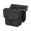 Basil Go MIK – Dobbelt Cykeltaske Til Bag – Inkl. MIK Adapterplade – 32 Liter – Sort